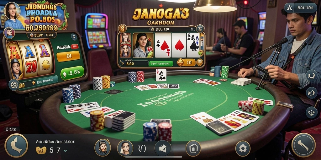 Tampilan utama aplikasi 1234BETS dengan pilihan permainan.