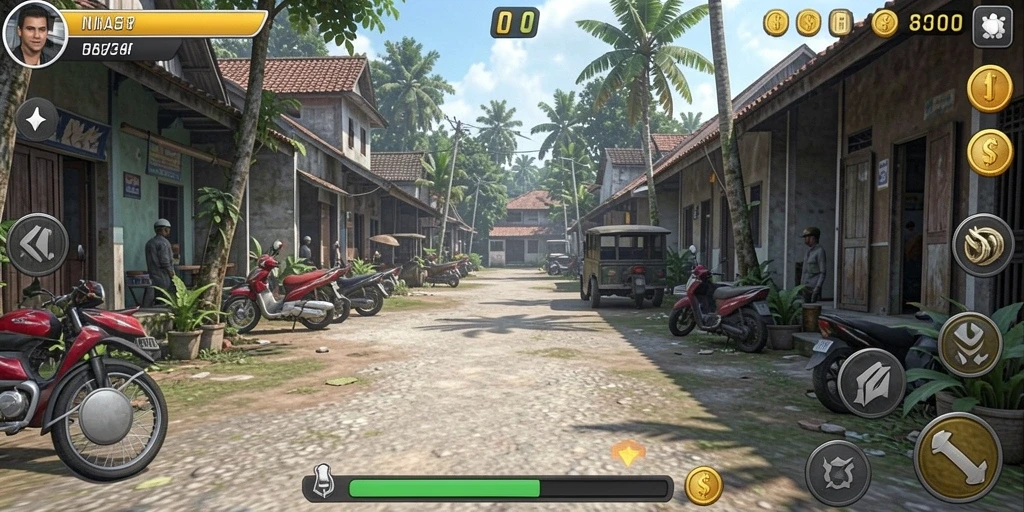 Tampilan awal aplikasi 55RT yang menarik dan user-friendly.