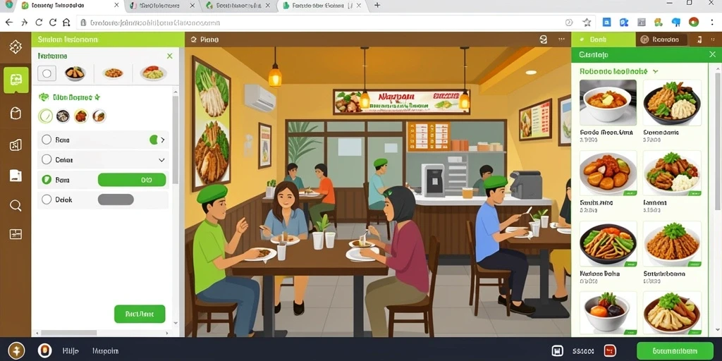 Tampilan grafis yang menarik dan mendetail.