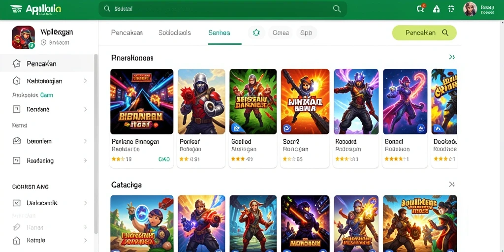 Tangkapan layar menunjukkan mesin slot dengan grafis yang menarik.