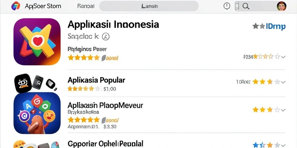 Tampilan antarmuka yang modern dan menarik.