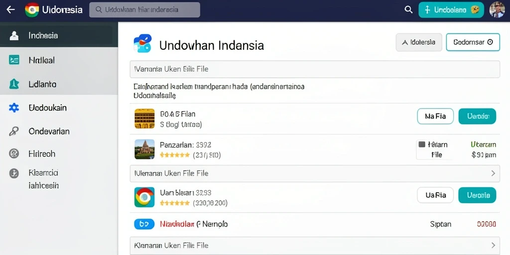 Tampilan antarmuka aplikasi yang menarik dan mudah digunakan.