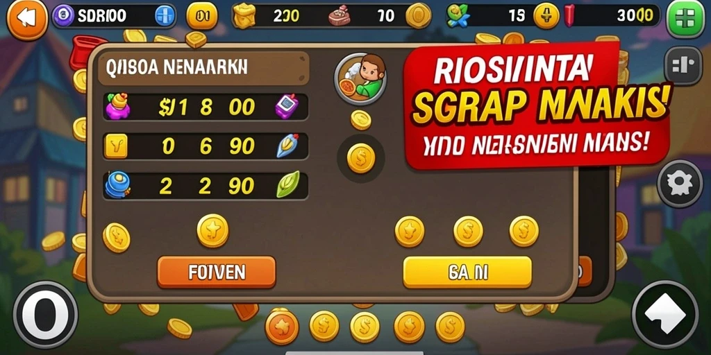 Tampilan antarmuka KAPALTOGEL yang menarik dan user-friendly.