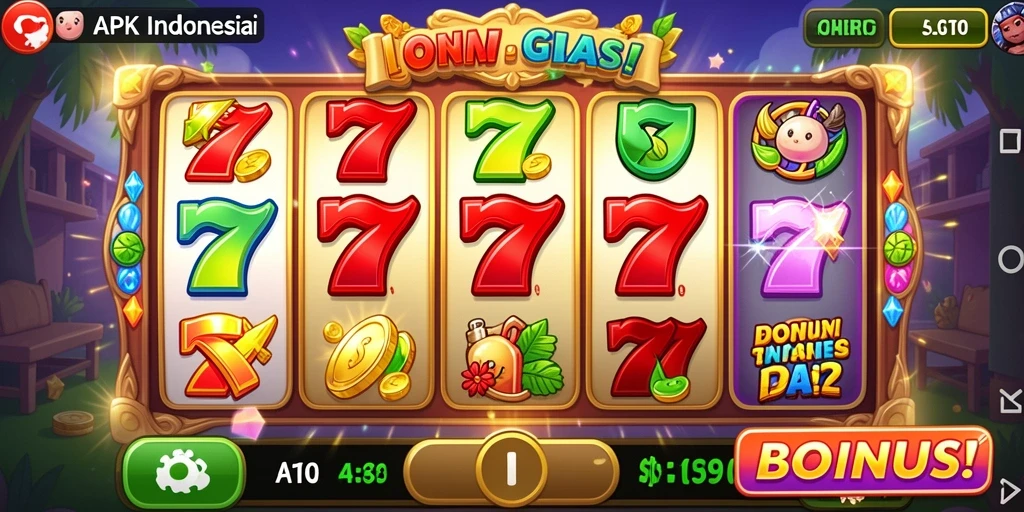 Tampilan awal game yang menarik dengan tema beraneka ragam.