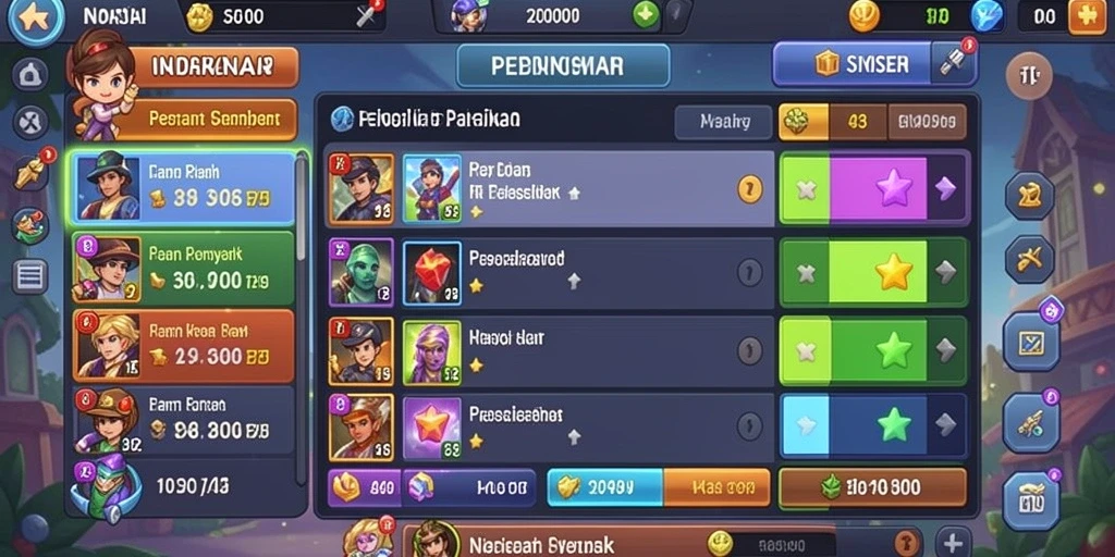 Tampilan awal yang menarik dan user-friendly.