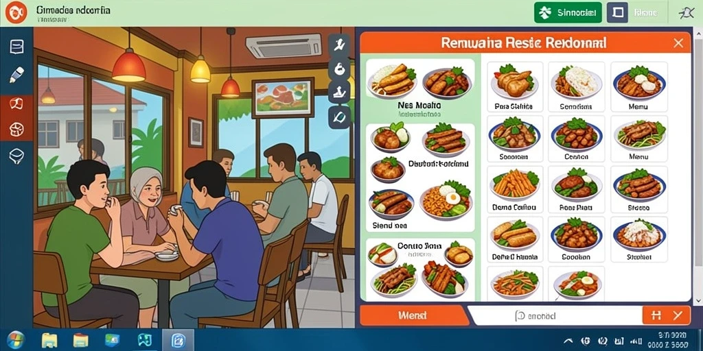 Screenshot menunjukkan mobil balap yang melaju kencang di trek.