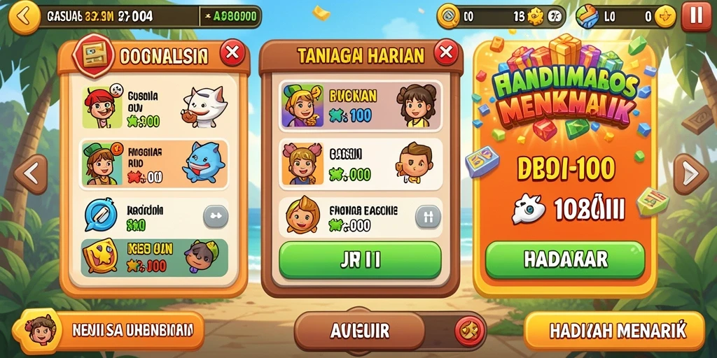 Tampilan awal SL999 yang menarik dan ramah pengguna.
