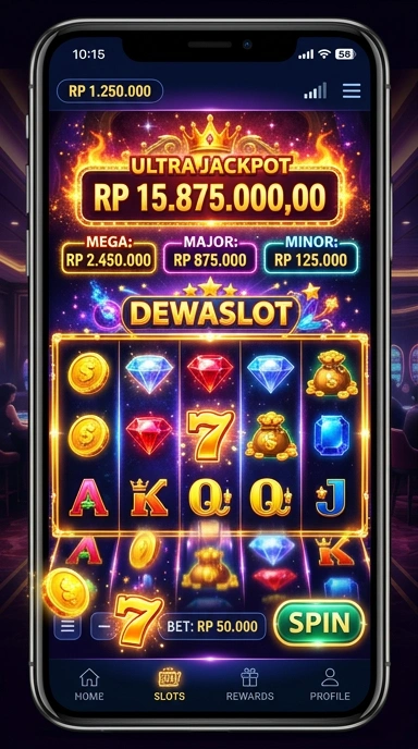 Pratinjau antarmuka dewaslot — aplikasi APK resmi Android v5.6.6